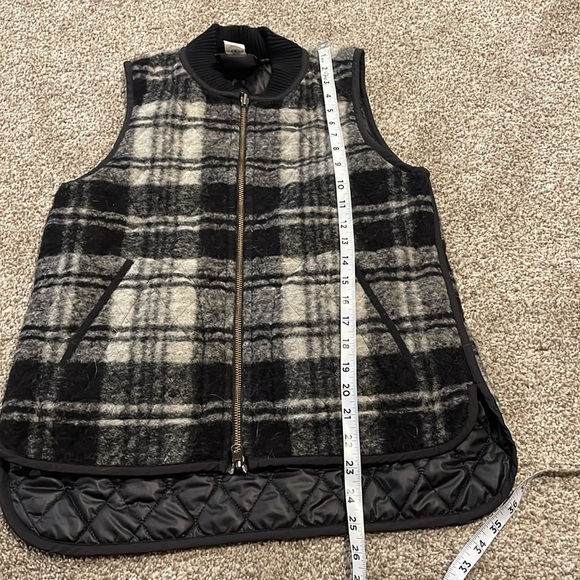 MADEWELL Reversible Vest in Copeland Plaid XS - Picture 7 of 7